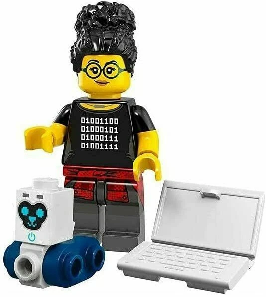 LEGO Minifigures Series 19 Coder Girl Programmer Minifigure 71025