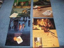 8 Ad Lot For Dewars White Label Scotch Whisky...