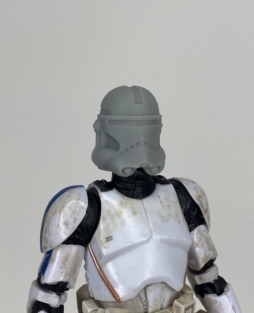 Custom Star Wars Clone Trooper Echo Bad Batch Helmet Black Series 6â 1/12 | eBay