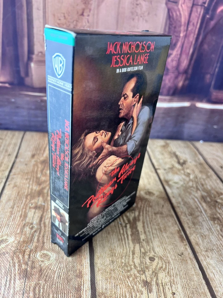 The Postman Always Rings Twice VHS  Jack Nicholson, Jessica Lange — 第 4/4 张图片