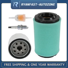 Air Filter+Oil Filter+Fuel Filter+Spark Plug for Cub Cadet XT1 LT42 22 883 01-S1