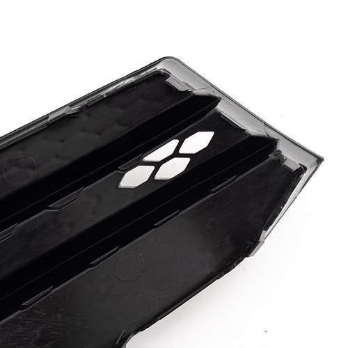 Black Left Front Bumper Fog Light Cover Grill Grille Bezel For Audi A1 8X 15-18 - Picture 13 of 13