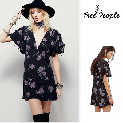 melanie floral mini dress Melanie Floral Lapel Collar Button Down Summer Mini Dress M / ORANGE Floral
