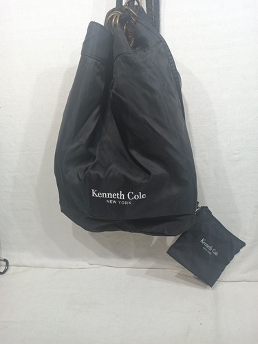 Kenneth Cole Tapestry Reversible Backpack With Pouch - Picture 4 of 11