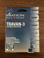 NOS Vintage, Brand New, Original Packaging, Imation Travan-3 Cartridge, 3.2 GB