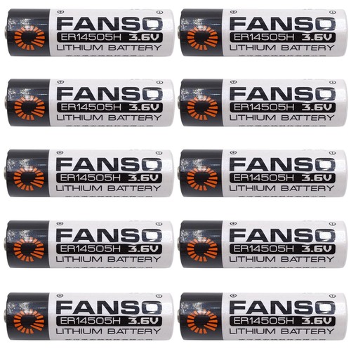 (US STOCK) 10-Pack ER14505H AA ER14505 LS14500 2700mAh 3.6V PLC lithium ...