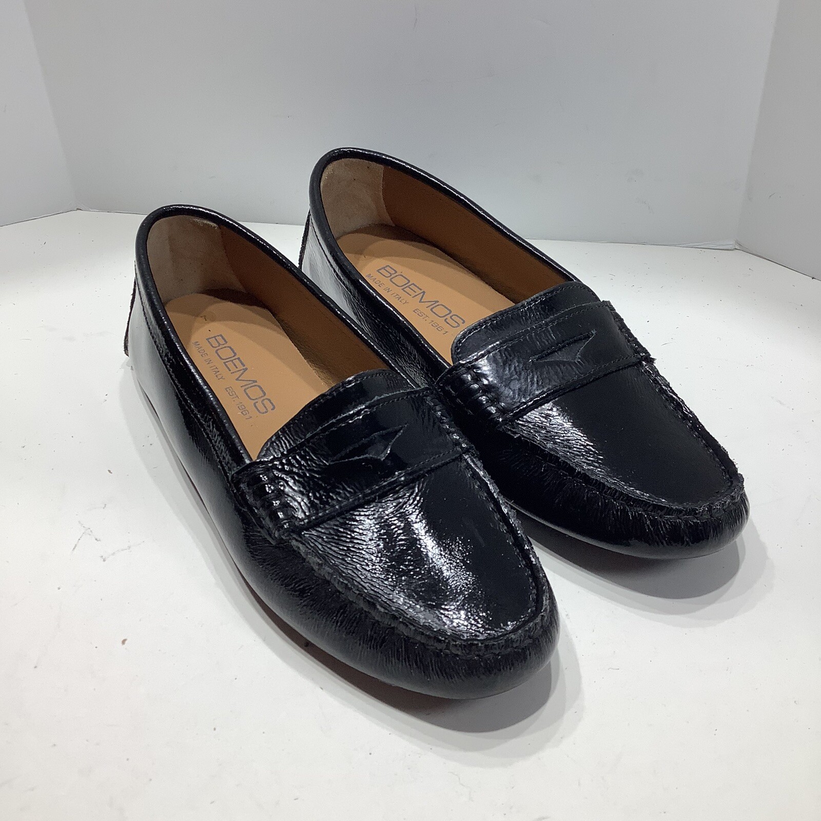 Boemos Womens Sz. 7M Penny Loafers 