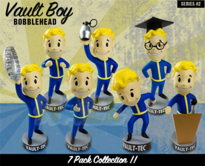 Fallout 4 Vault Boy 101 Serie 2 Bobblehead Aktion Figur Modell Neu Gift
