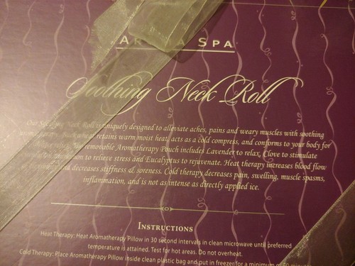 New Aroma Spa Soothing Neck Roll - Picture 4 of 6