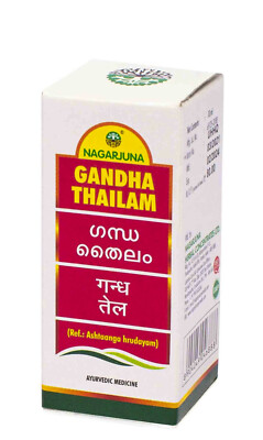 Nagarjuna Herbal Ayurvedic Gandha Thailam (10ml) Free Shipping