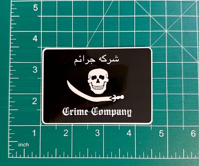 Crime Co Sticker, one7six, Forward Observations Group, SupDef, FOG