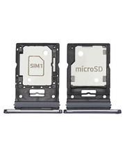 Single Sim Card Tray Compatible For Samsung Galaxy A53 5G A536 / 2022  Black 