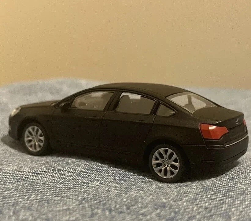 Modellino Norev Citroen C5 2 Nera Satinato 1/64 1:64 3 inches Nuovo Senza Box - Immagine 4 di 4