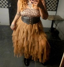leopard print dress Size L