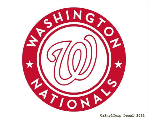 Washington Nationals Vinyl Sticker Decal (BUY 2 GET 1 FREE)- Multi-Colors Option - 第 1/12 張圖片