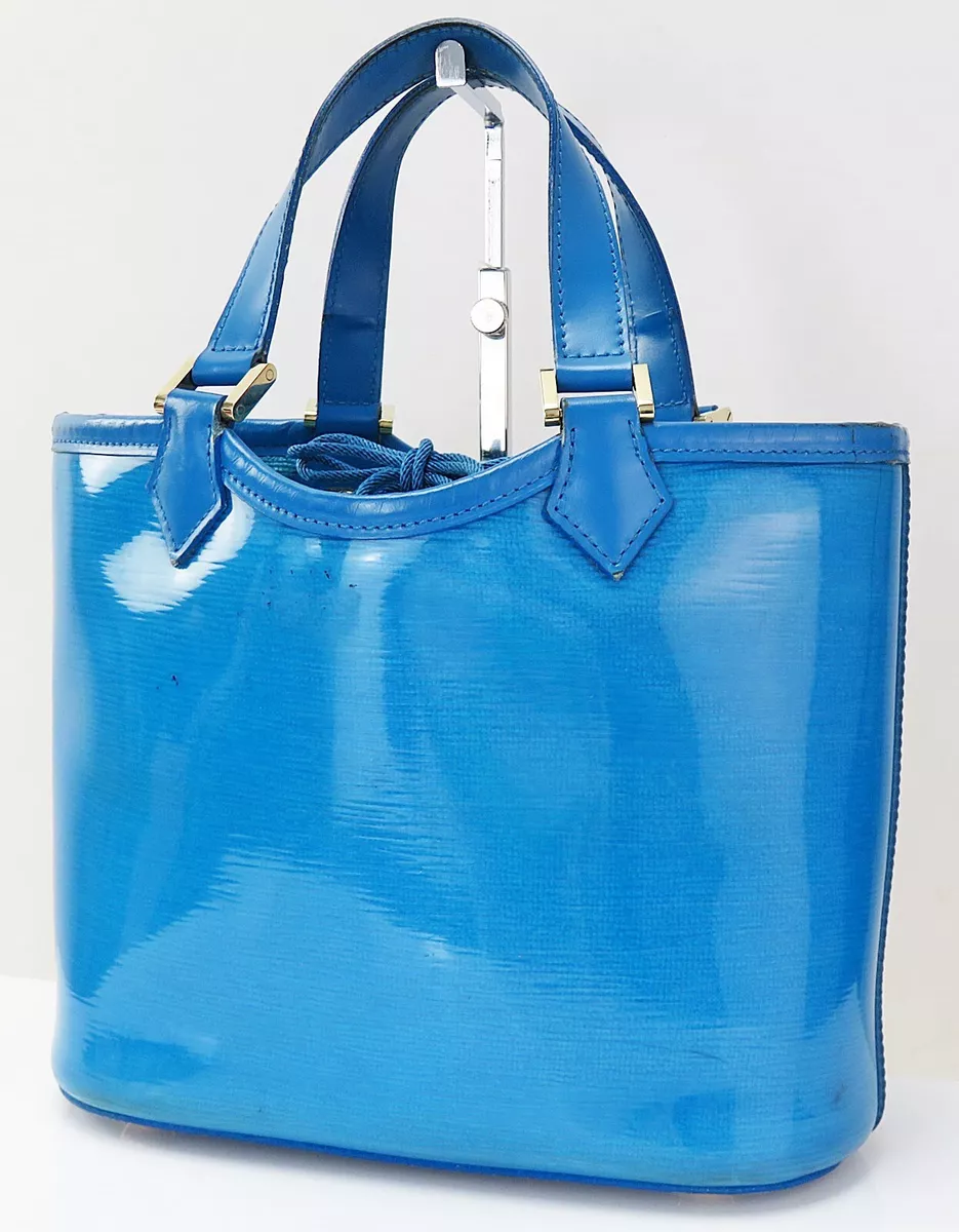 vuitton blue plastic