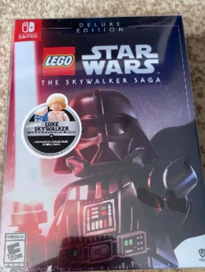 LEGO Star Wars Skywalker Saga Deluxe Edition Nintendo Switch Steelbook  Sealed