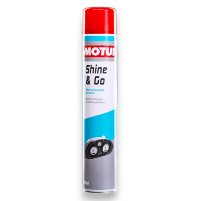 Motul Shine & Go 750ml - Hochglanzpflege für Kunststoff & Gummi