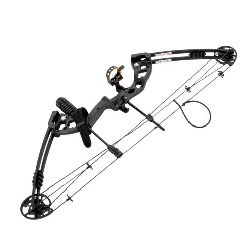 3-Pin Sight Adult Compound Bow Kit Archery Hunting Shooting W/12 Arrows 30-60Lbs - Picture 24 of 24