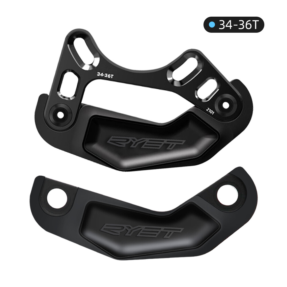 FUNN Zippa Lite Bash Guard Per MTB - Protezione Corona Catena 34-36T, Montaggio ISCG05 - Foto 2