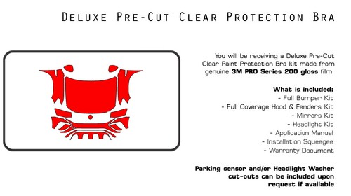 Volkswagen Taos 2022-2025 3M PRO PreCut Paint Protection Film Clear Bra PPF - Picture 5 of 6