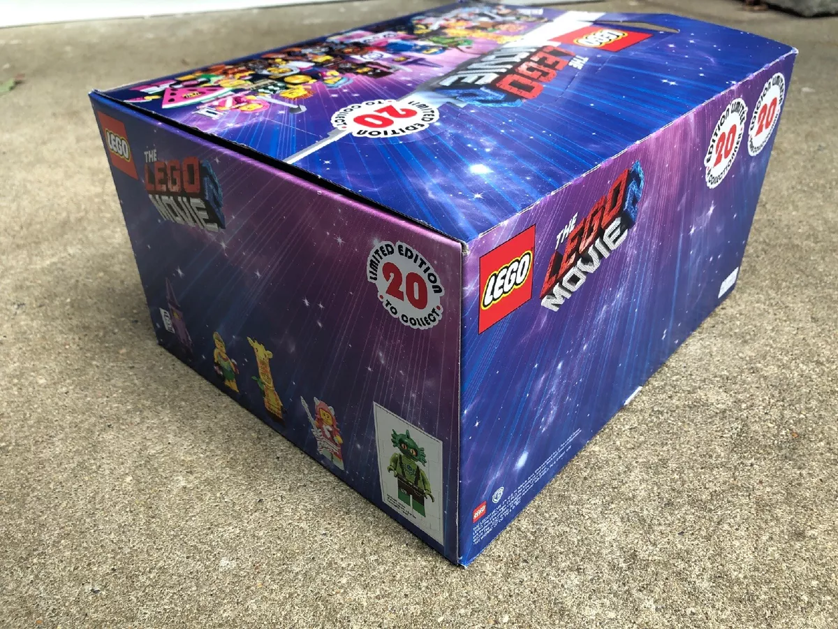 Lego movie sale 2 minifigures box