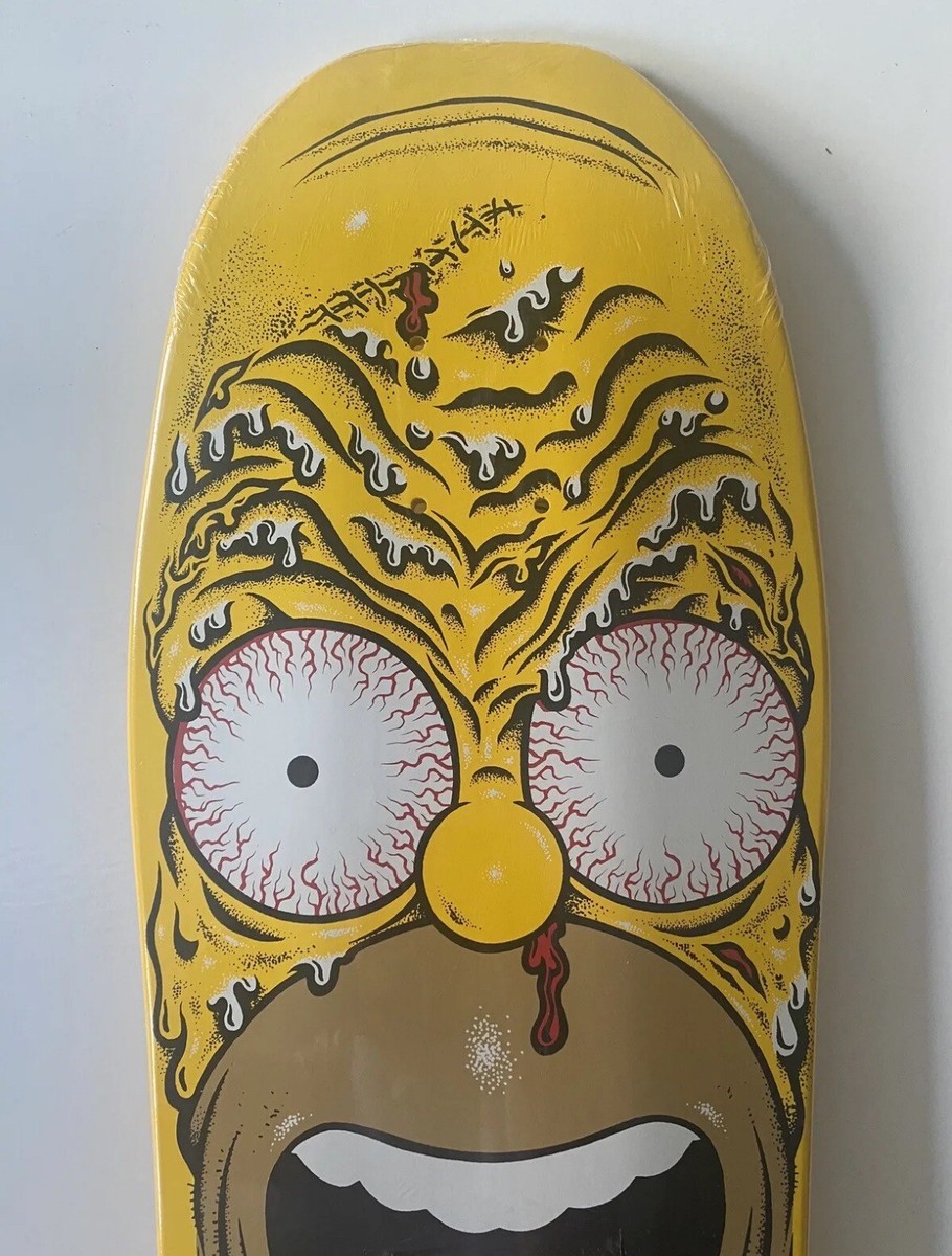 Rare Santa Cruz Rob Roskopp Homer Simpson Deck 2012 | eBay