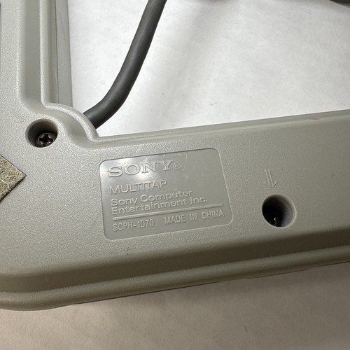 Sony PlayStation 1 PS1 Multi Tap 4 Player Adapter OEM Original SCPH-1070 - Picture 6 of 8