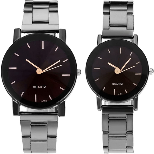 Relojes De Parejas Pulsera Para Hombre Mujer Conjunto Diseño simple y  elegante | eBay