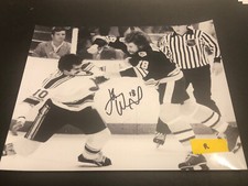JOHN WENSINK SIGNED 8x10 BOSTON BRUINS AUTOGRAPHED PHOTO WHO'S NEXT LOT R