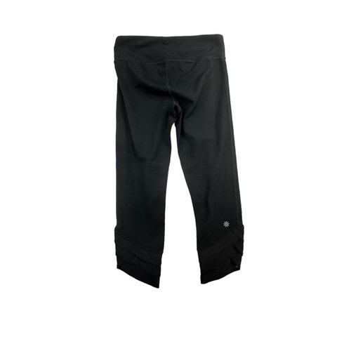 Athleta Girl Cropped Leggings size XL (14) Black - Picture 5 of 8