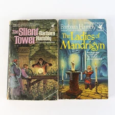 Vintage Lot Of 2 Barbara Hambly Fantasy Novels Del Rey Paperback