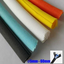 Braided Cable Sleeving Self Closing - Expandable, Wire Harness, Auto, Sheathing