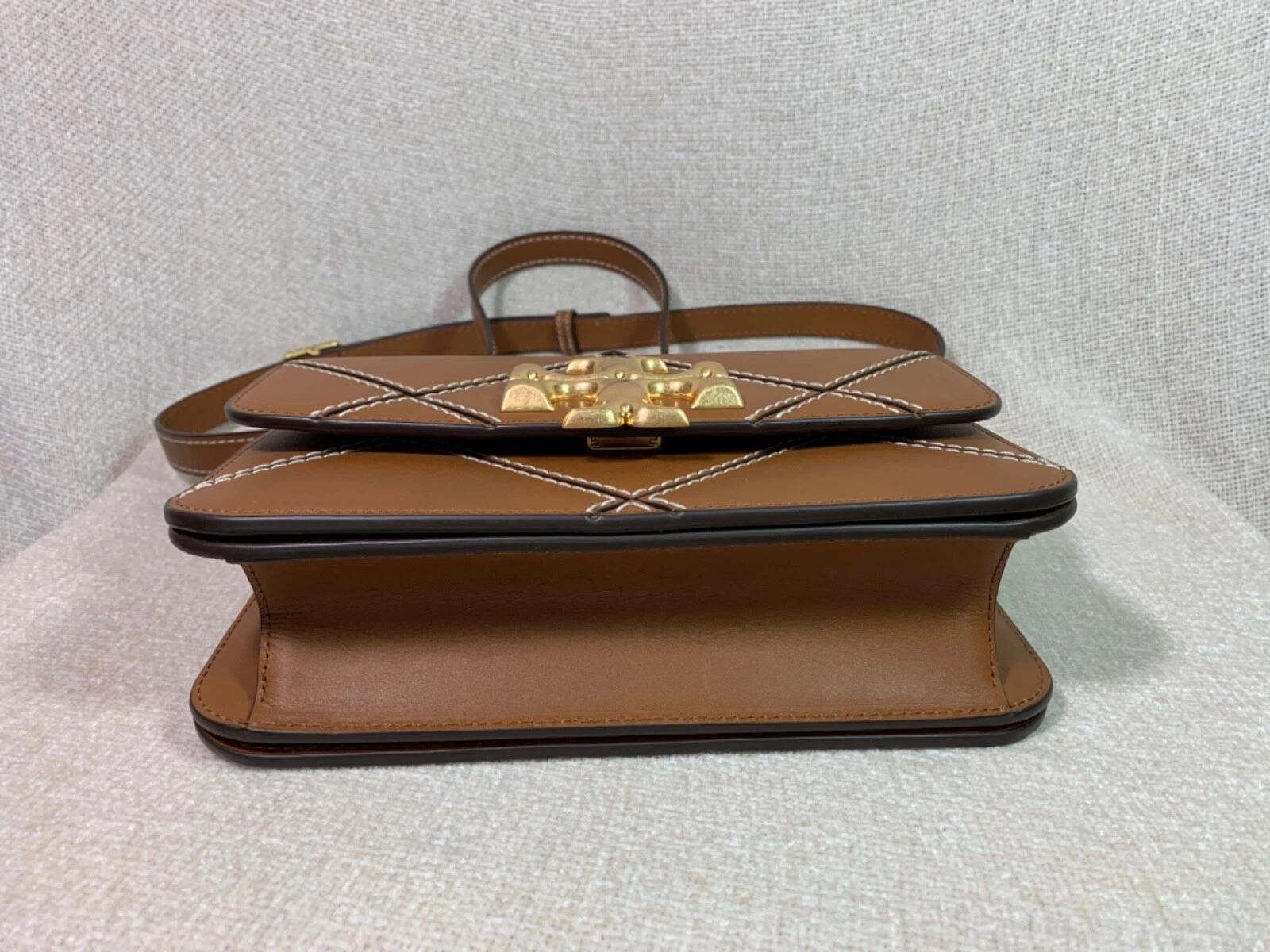 NUOVA borsa classica Tory Burch Cuoio Eleanor $848