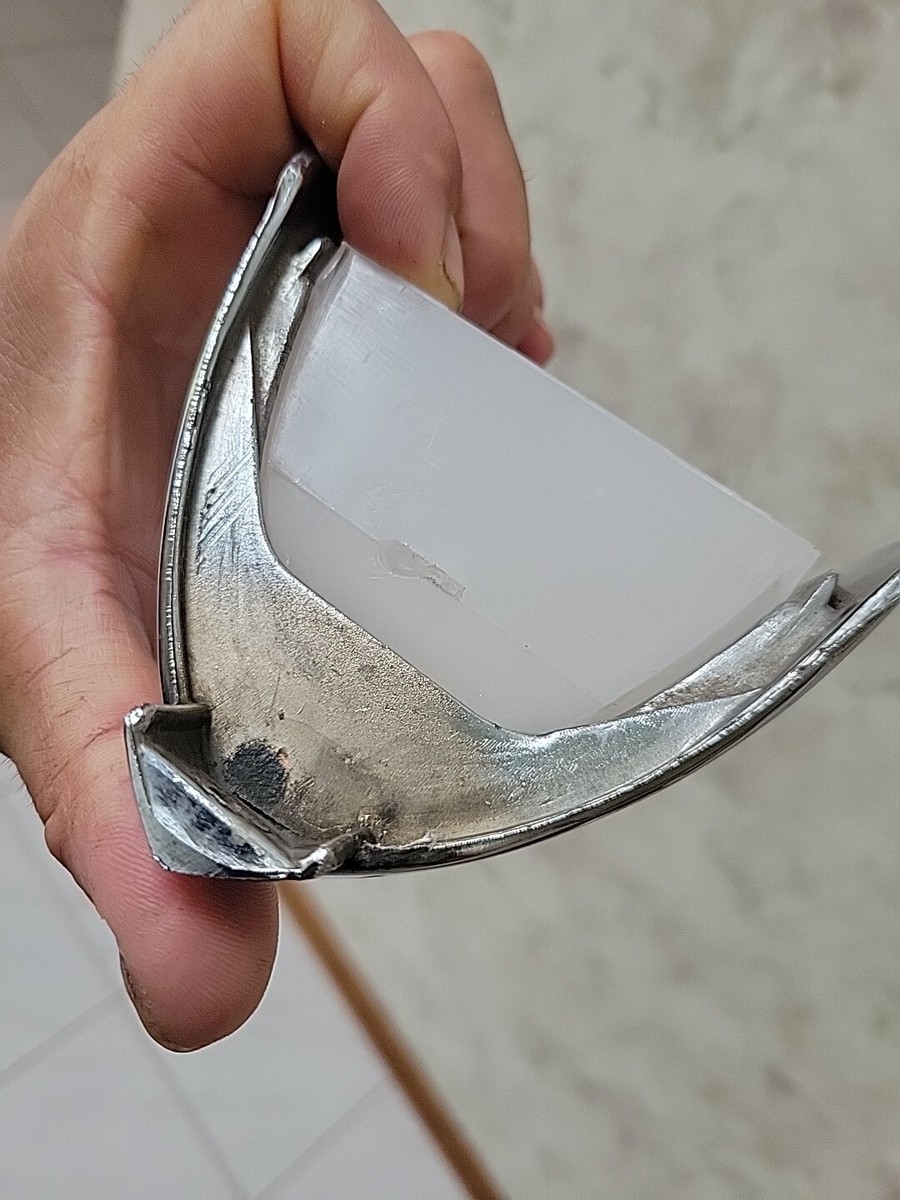 RARE 1967 Chevy Impala LH Fender Corner Park Light W/Chrome Bezel