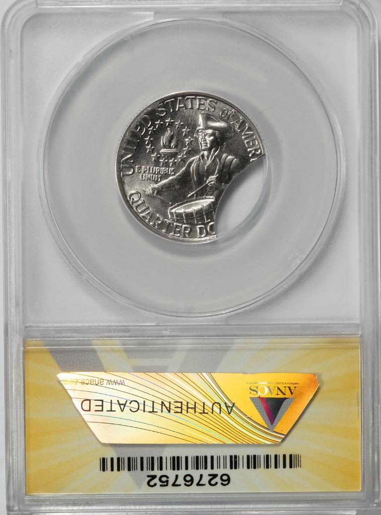 あん　1 1776-1976 Eisenhower Filled In Mint Mark Error $1 One Dollar