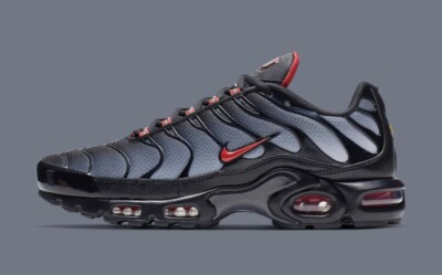 Nike Air Max Plus Tn,UK 6,CI2299-001,Black/Red/Gradient  Grey,BNIB UK