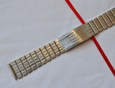 Soviet watch Bracelet vintage 165mm 18mm wristwat band Pobeda Raketa Poljot Luch