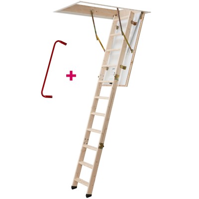 DOLLE Dachbodentreppe Speichertreppe wärmegedämmt U-Wert 1,16 bis 285 cm