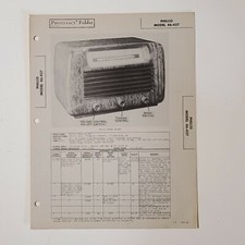 SAMS PHOTOFACT SERVICE MANUAL 2-25 PHILCO RADIO 46-427