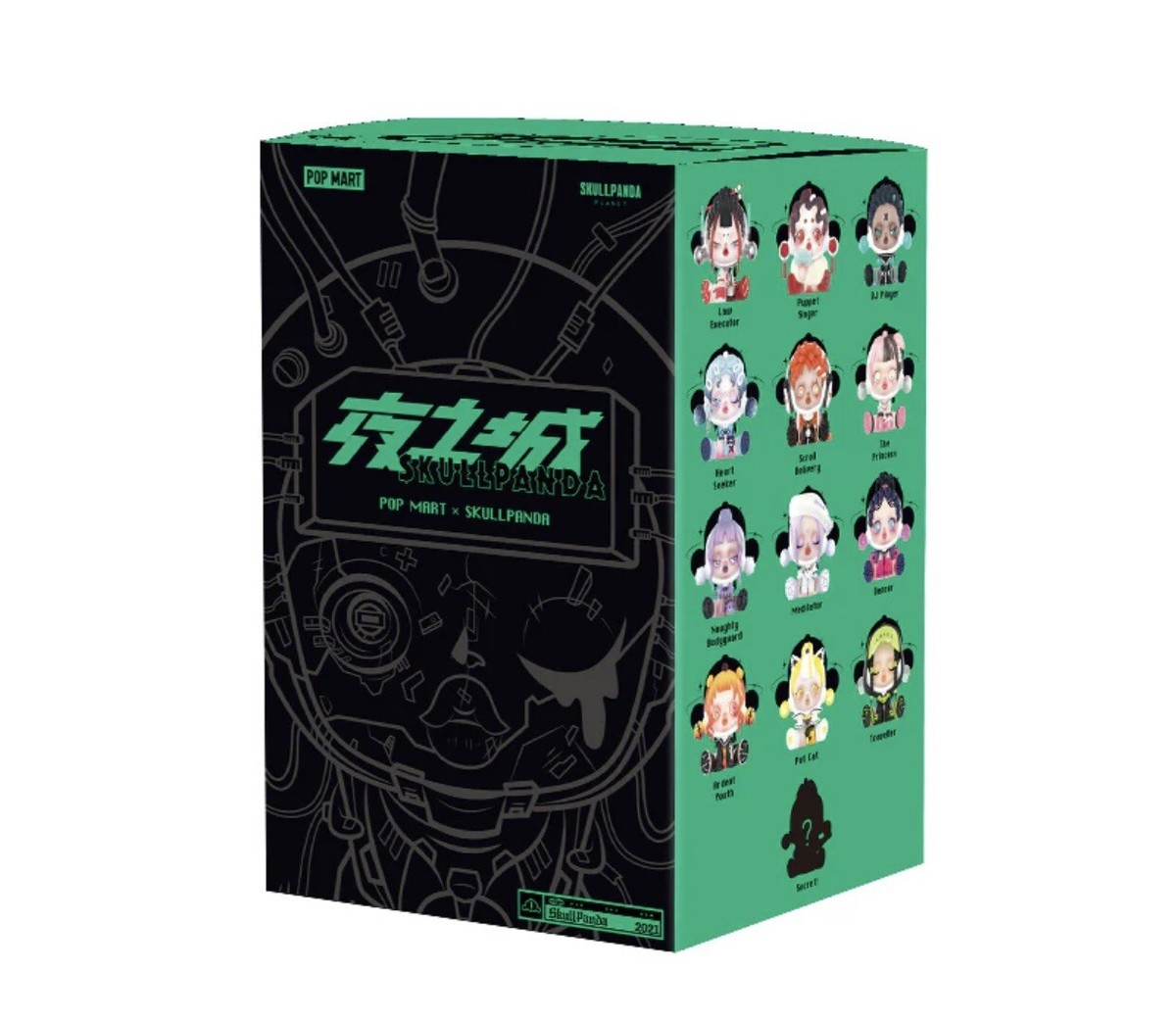 POPMART SKULLPANDA Planet POP MART x Skullpanda OOTD Edition - The
