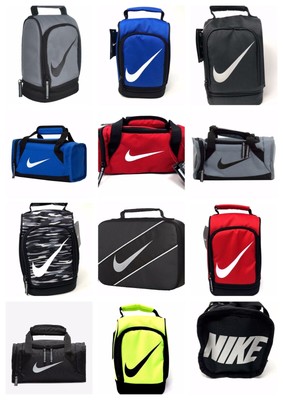 red nike lunch box