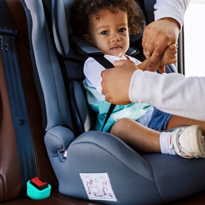 Buckle Buddy Carseat Receiver Holders, Silicone