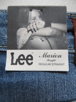 Lee MARION STRAIGHT Damen Jeans Hose, W 28 /L 33, NEU ! Vintage Stretch Denim !