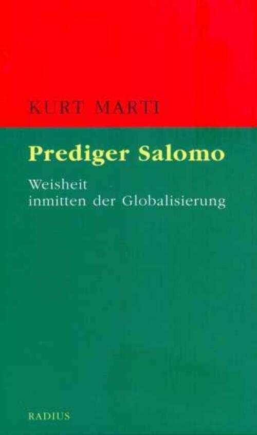Thumbnail - Kurt Marti | Prediger Salomo | Taschenbuch | Deutsch (2016) | 77 S.