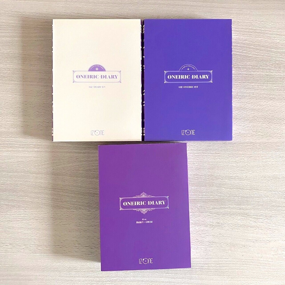iz*one oneiric diary 3 ver. sakura set No photo card IZONE