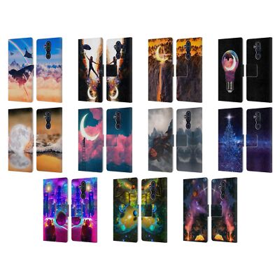 OFFICIAL DAVE LOBLAW SCI-FI AND SURREAL LEATHER BOOK CASE FOR NOKIA PHONES