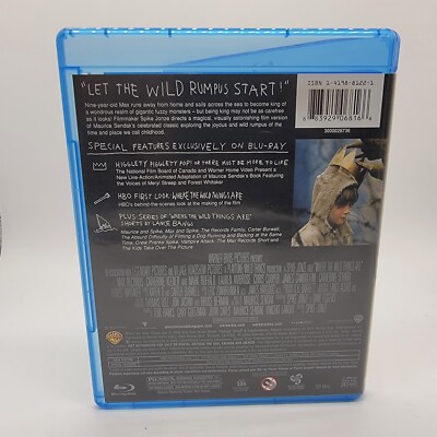 Where the Wild Things Are (Blu-ray/DVD, 2010) 883929068166| eBay