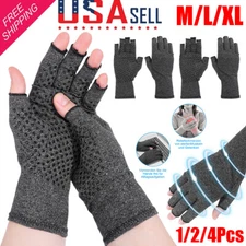 Lot Pressure Arthritis Compression Gloves Pain Relief Medical Hand Support Brace