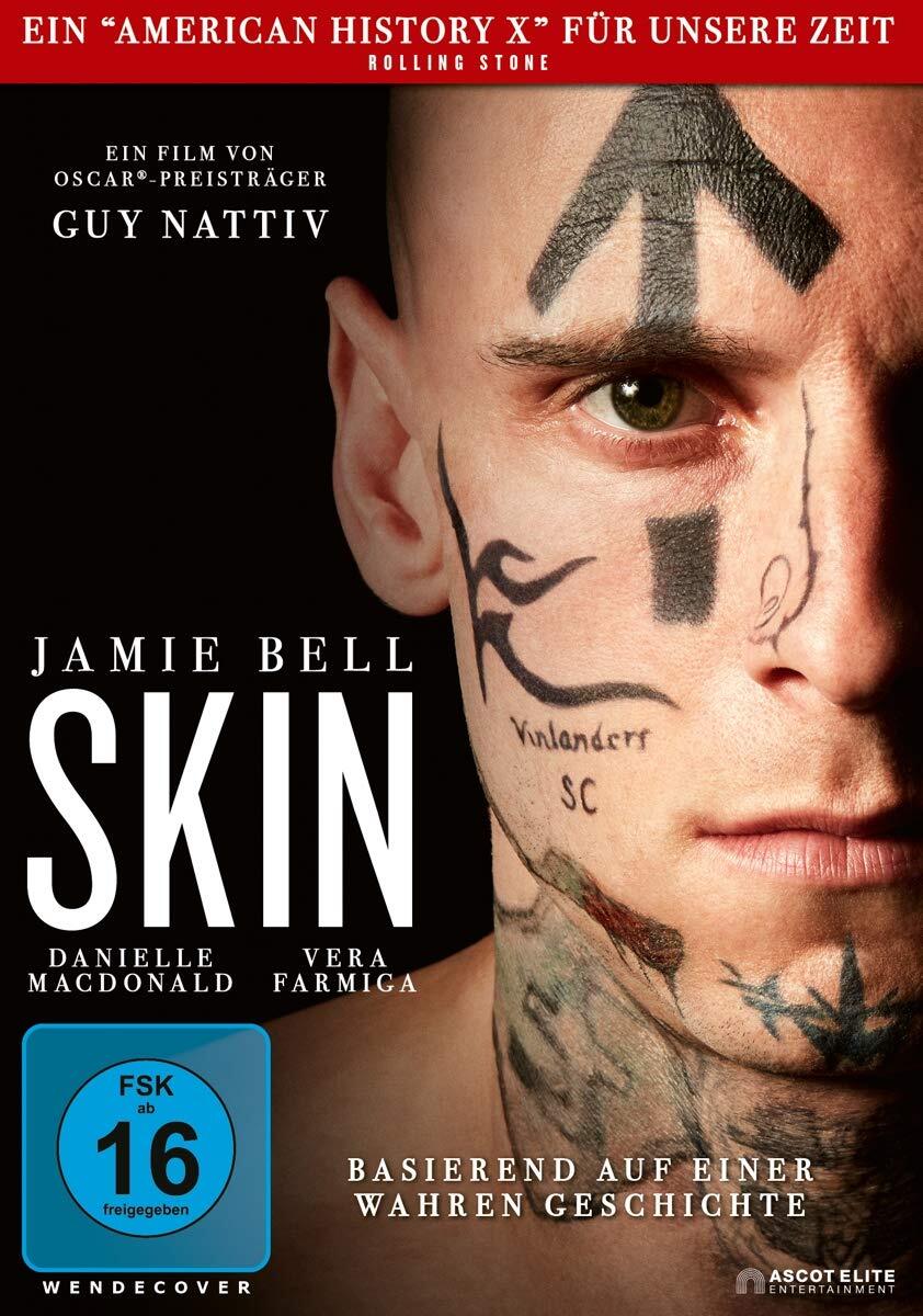 Skin (DVD) Jamie Bell Danielle Macdonald Vera Farmiga Daniel Henshall Bill Camp